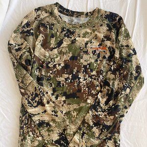 Core Lightweight Crew LS Big Game  /  Optifade Subalpine